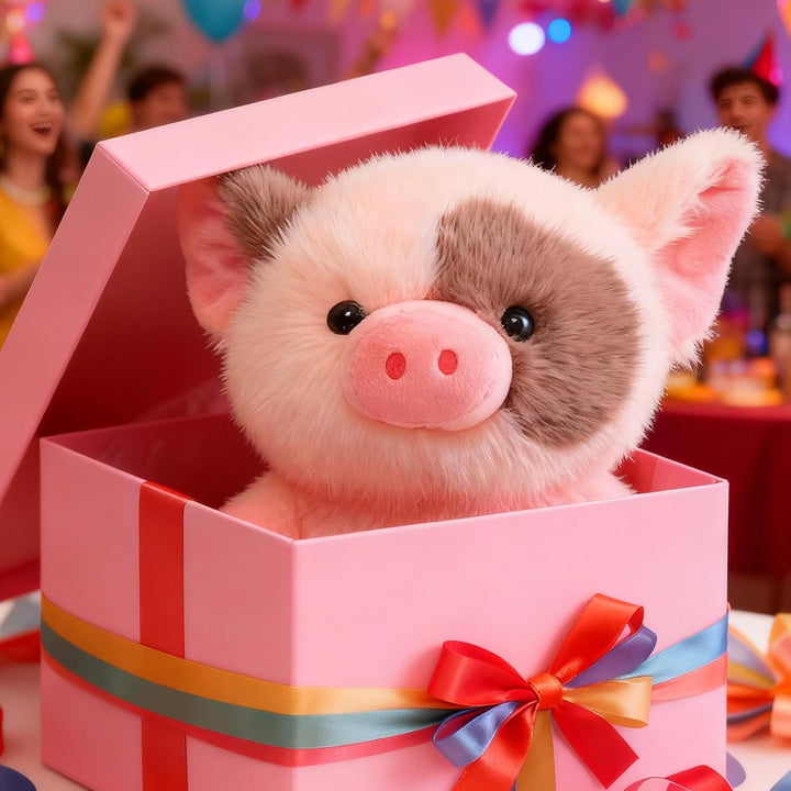 Lindos animales de peluche Juguete de peluche de cerdo de