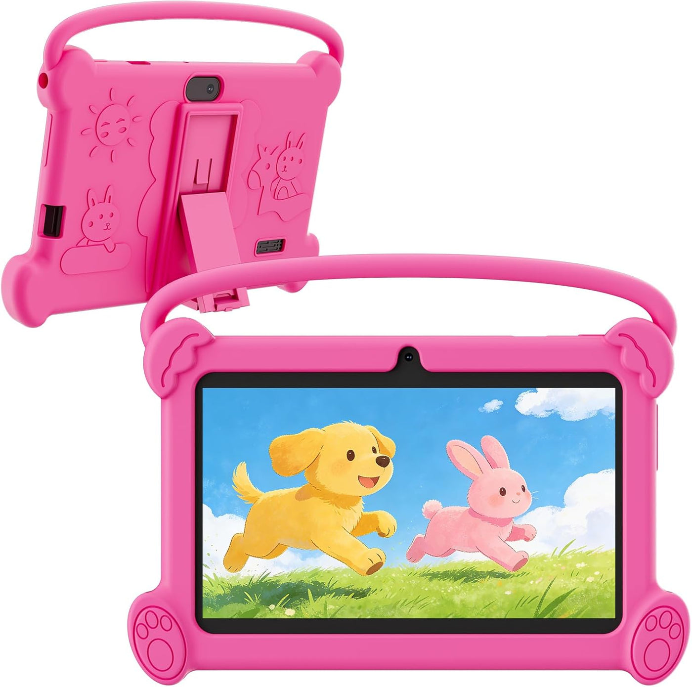 DIGITHINK Tableta para niños de 7 pulgadas 3-9 con funda protectora...