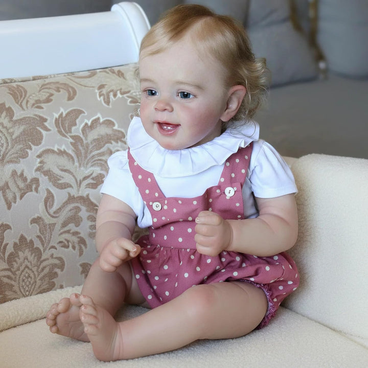 CHAREX Muñeca Reborn de bebé realista niña \u2013 Muñeca de bebé re...