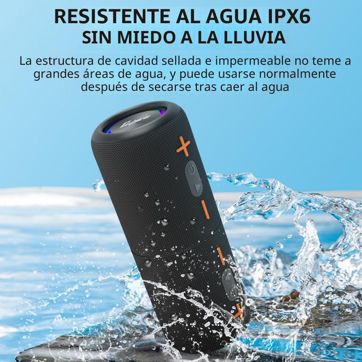 CYBORIS 2 en 1 Altavoz Bluetooth Portátil Separable, Altavoz Inalám...