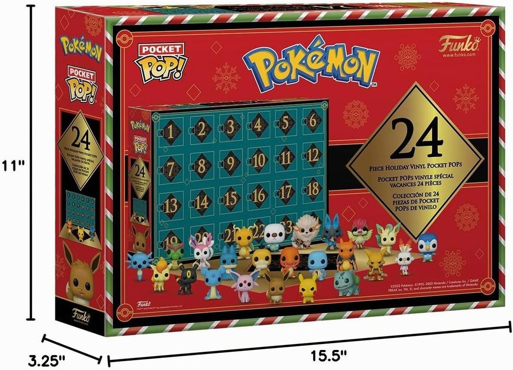Funko Pop! Countdown Calendar: Pokemon - 24 Days de Surprises