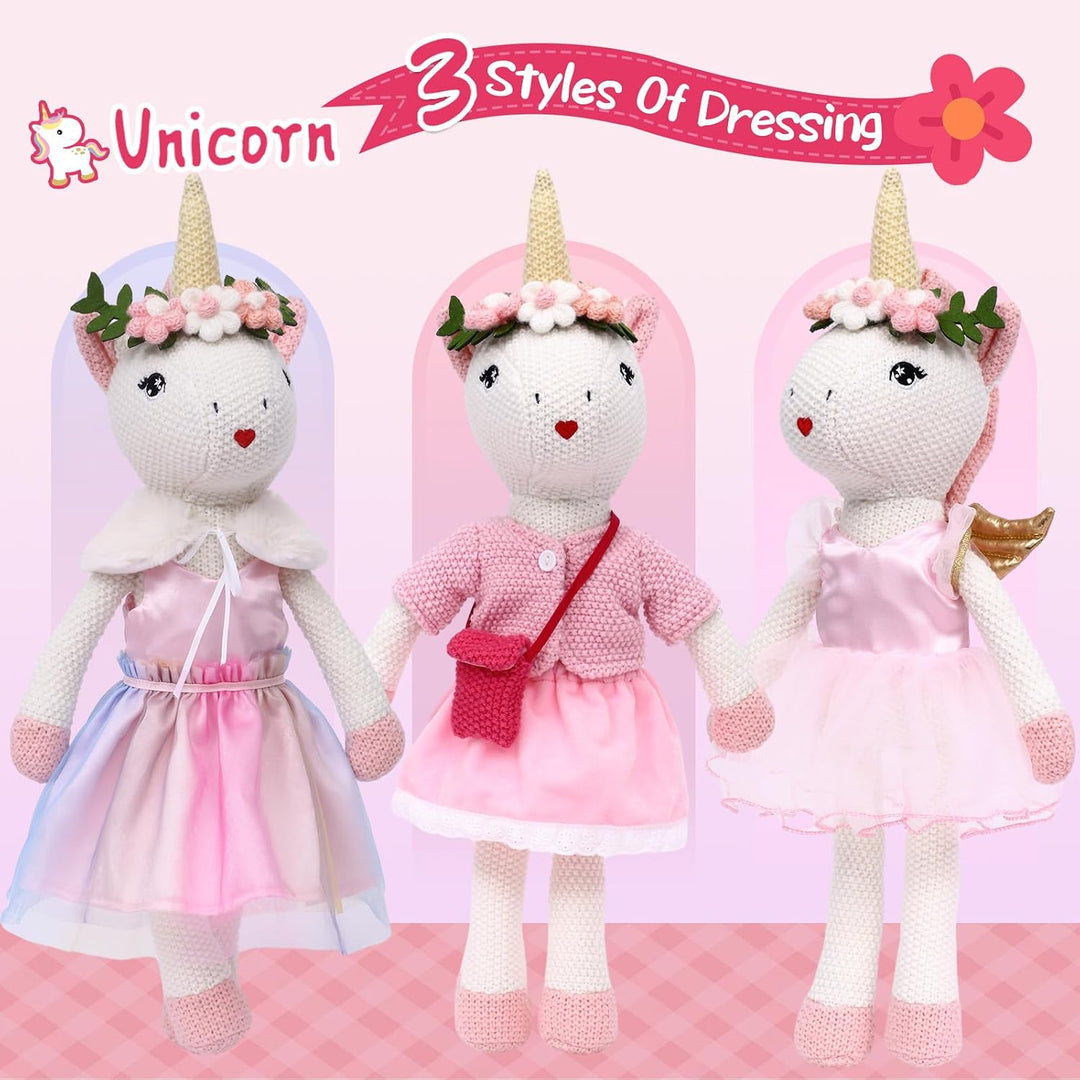Juguetes de Animales de Peluche Muñeca de Unicornio para Niñas - Mu...
