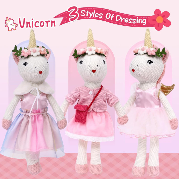 Juguetes de Animales de Peluche Muñeca de Unicornio para Niñas - Mu...