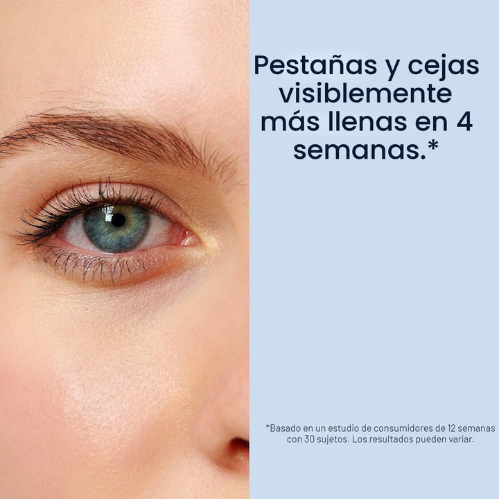 Suero avanzado de pestañas para pestañas y cejas más gruesas y larg...