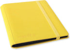 Vault X Carpeta de 9 bolsillos con correa de 360 tarjetas Exo-Tec (amarillo