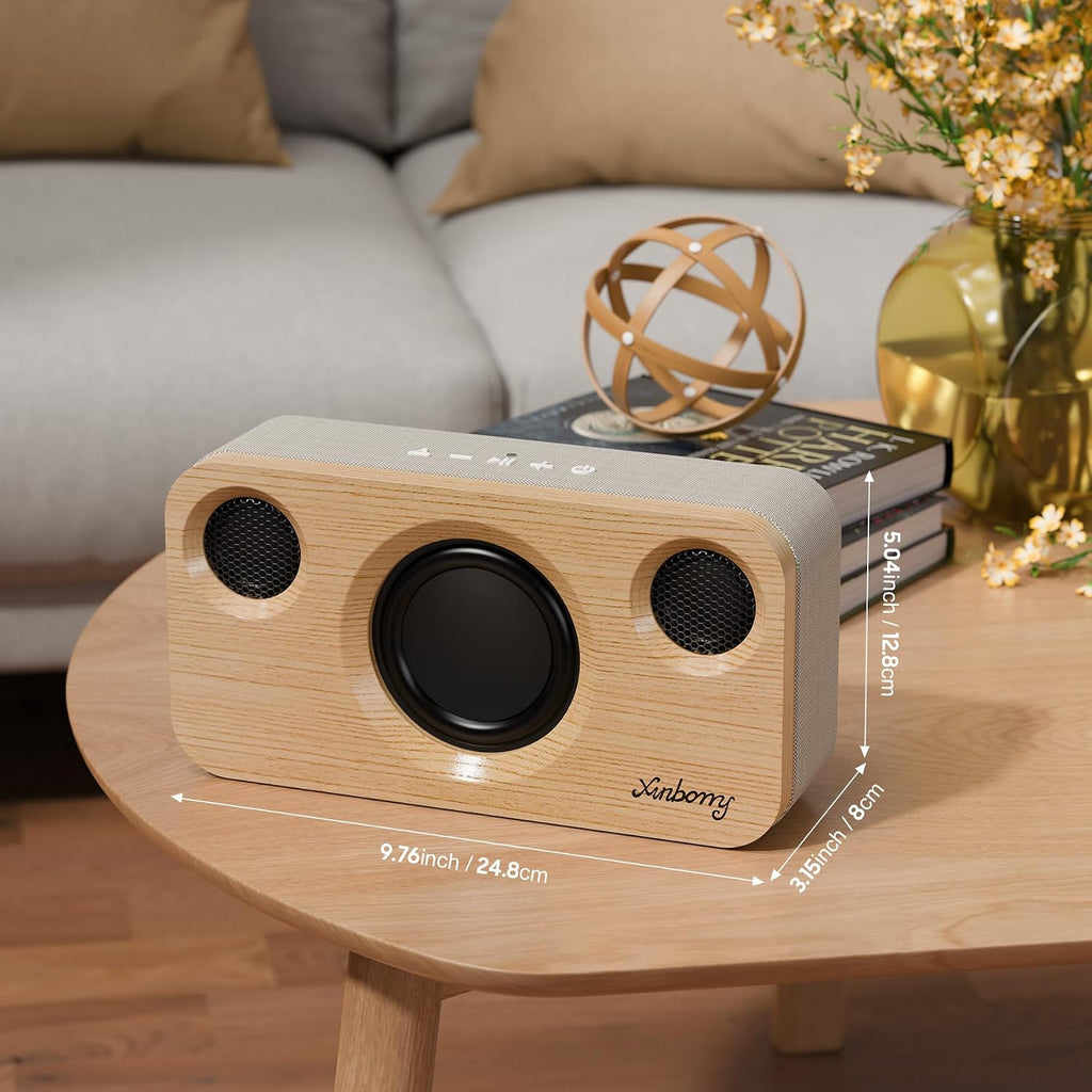 Altavoz Bluetooth, 40W, Inalámbrico Portable, BT 5.3, AUX, Tarjeta TF