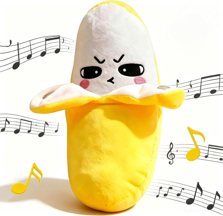 Juguete sensorial musical interactivo, suave juguete de peluche mus...