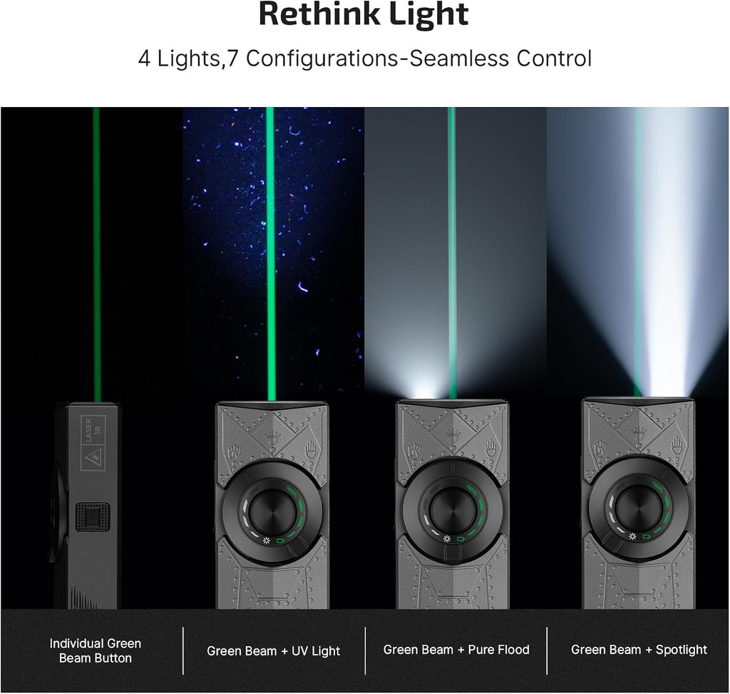 OLIGHT ArkPro EDC linterna plana recargable, luz de bolsillo
