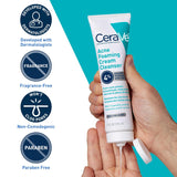 CeraVe Limpiador en crema espumosa para el acné lavado