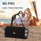 Altavoces Bluetooth, altavoz portátil de 30 W, sonido estéreo