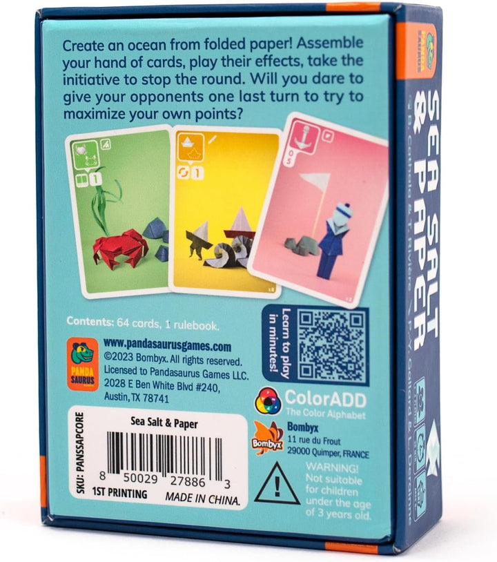 Pandasaurus Games Juego de Cartas Sea Salt and Paper -