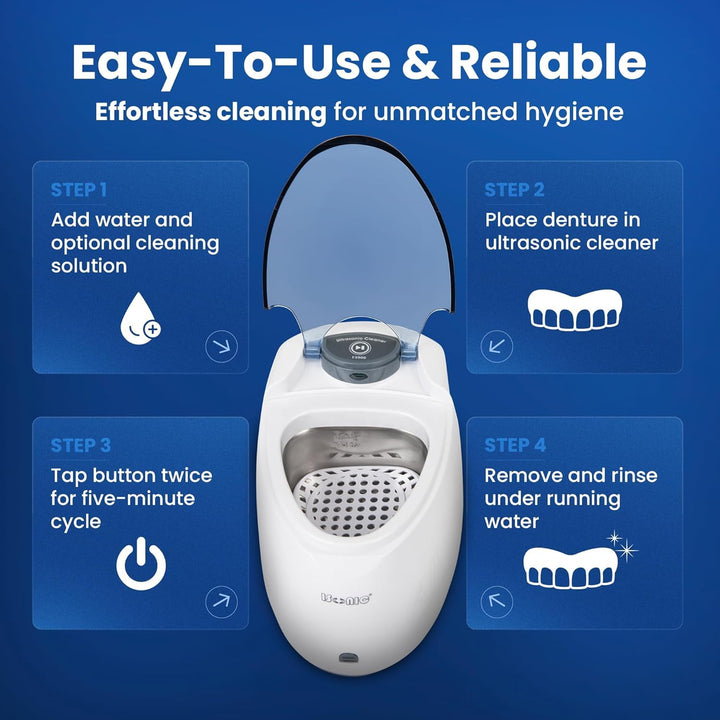 iSonic F3900 Limpiador ultrasónico para prótesis dental\/alineador\...