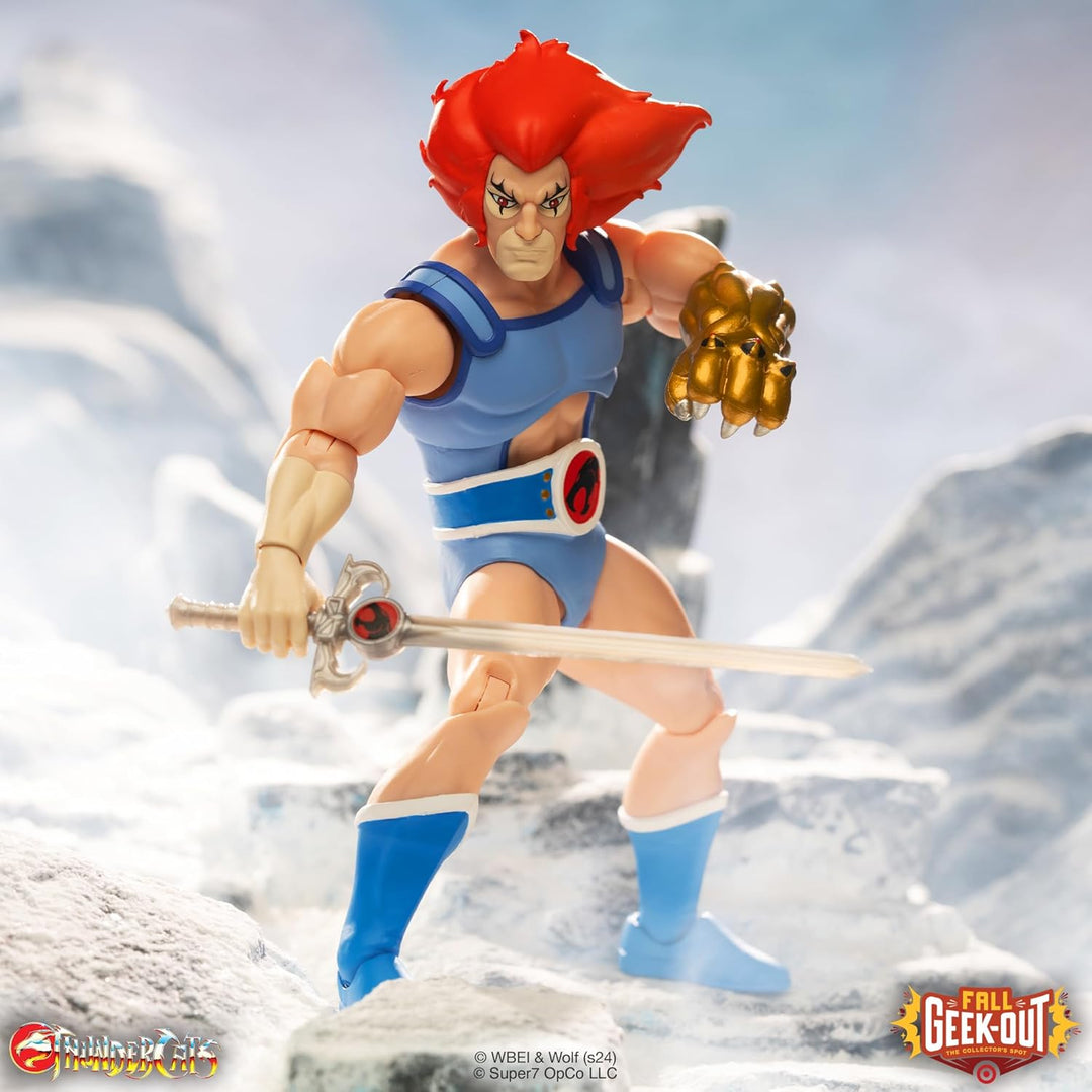 Super7 Deluxe Thundercats Lion-O - Figura de acción Thundercats de...