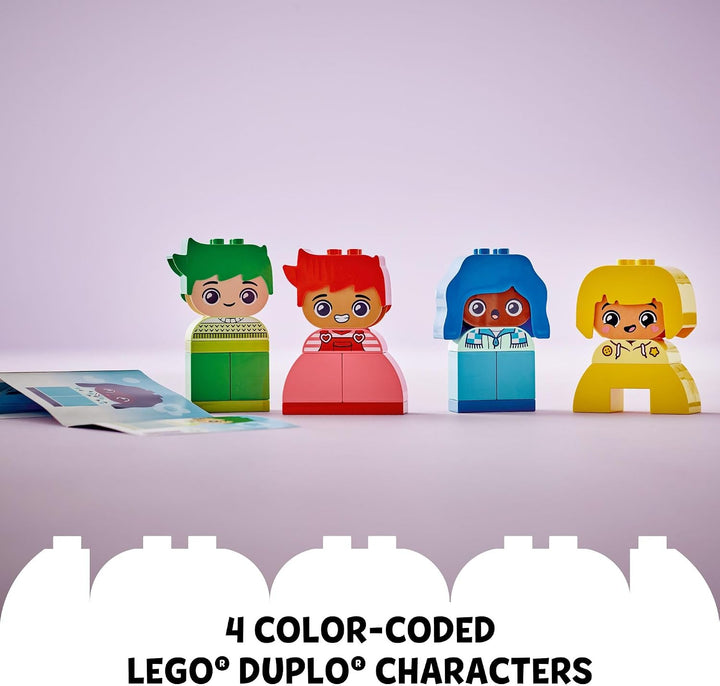 LEGO DUPLO Mi primer juguete interactivo de grandes sentimientos y...