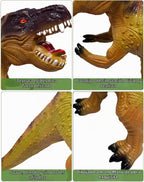 Gzsbaby Juguetes de dinosaurios grandes para niños pequeños, figuras de dinosaurio de tiranosaurio Rex de 28 pulgadas, juguetes de dinosaurio realistas jumbo para niños y niñas, regalo para niños de 1, 2, 3, 4, 5, 6, 7, 8 años (verde)