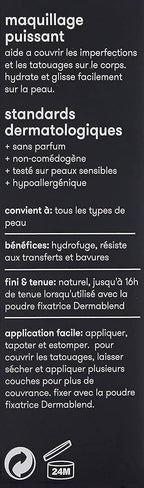 Dermablend Quick-Fix - Base de maquillaje para cuerpo con cobertura