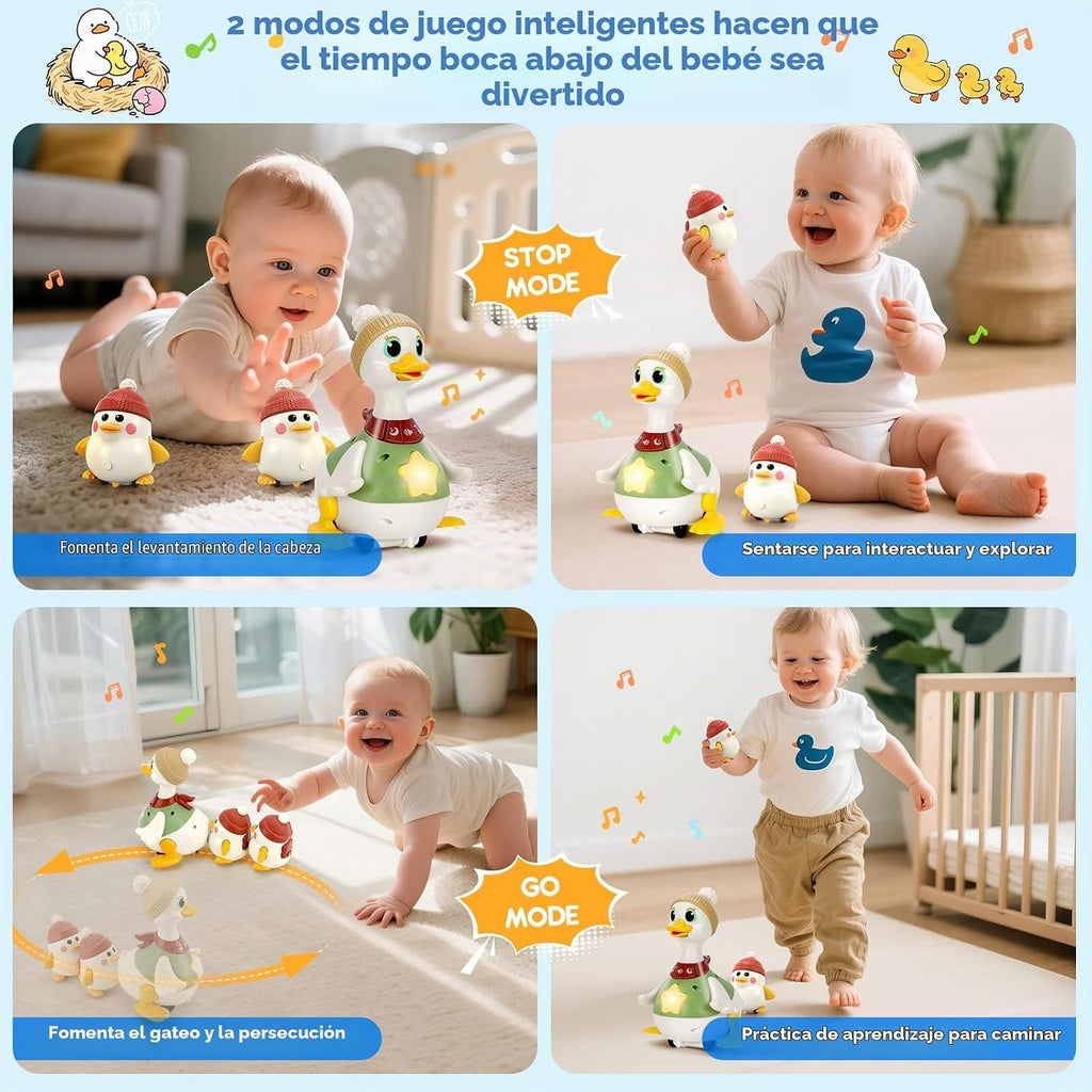 KETIEE - Juguetes para bebés de 6 a 12 meses, juguete de pato para niños