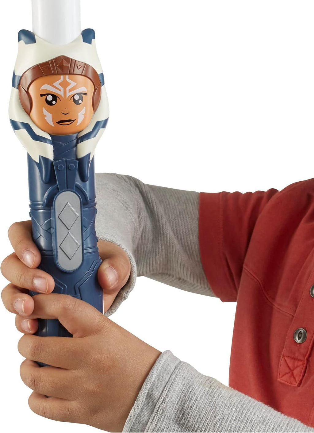 STAR WARS Escuadrón de sables de luz de 3 unidades, sables de luz de The Mandalorian, Ahsoka y Darth Vader, juguetes para niños y niñas de 4 años (exclusivo de Amazon)