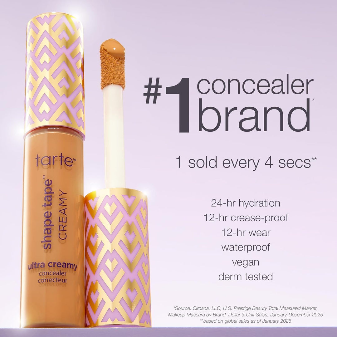 tarte shape tape corrector cremoso \u2013 Cobertura completa, hidra...