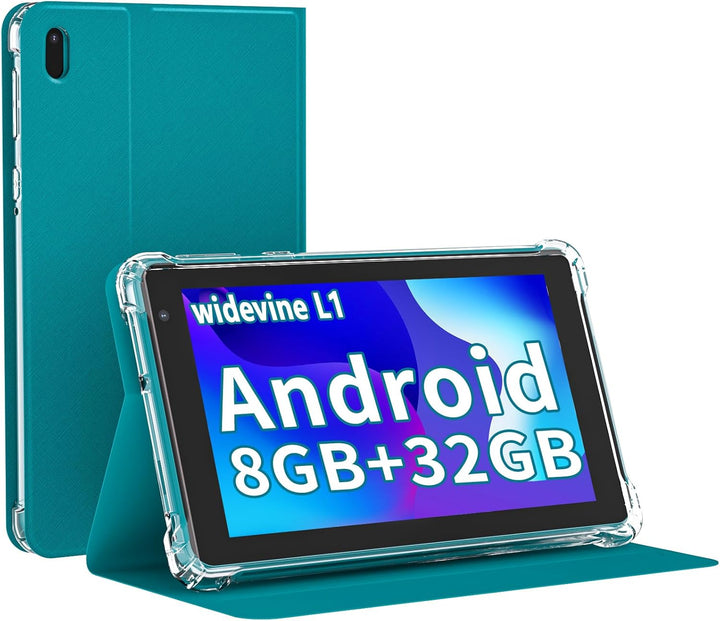 ATOZEE Tablet Android de 7 pulgadas con funda, tablet PC Android OS...