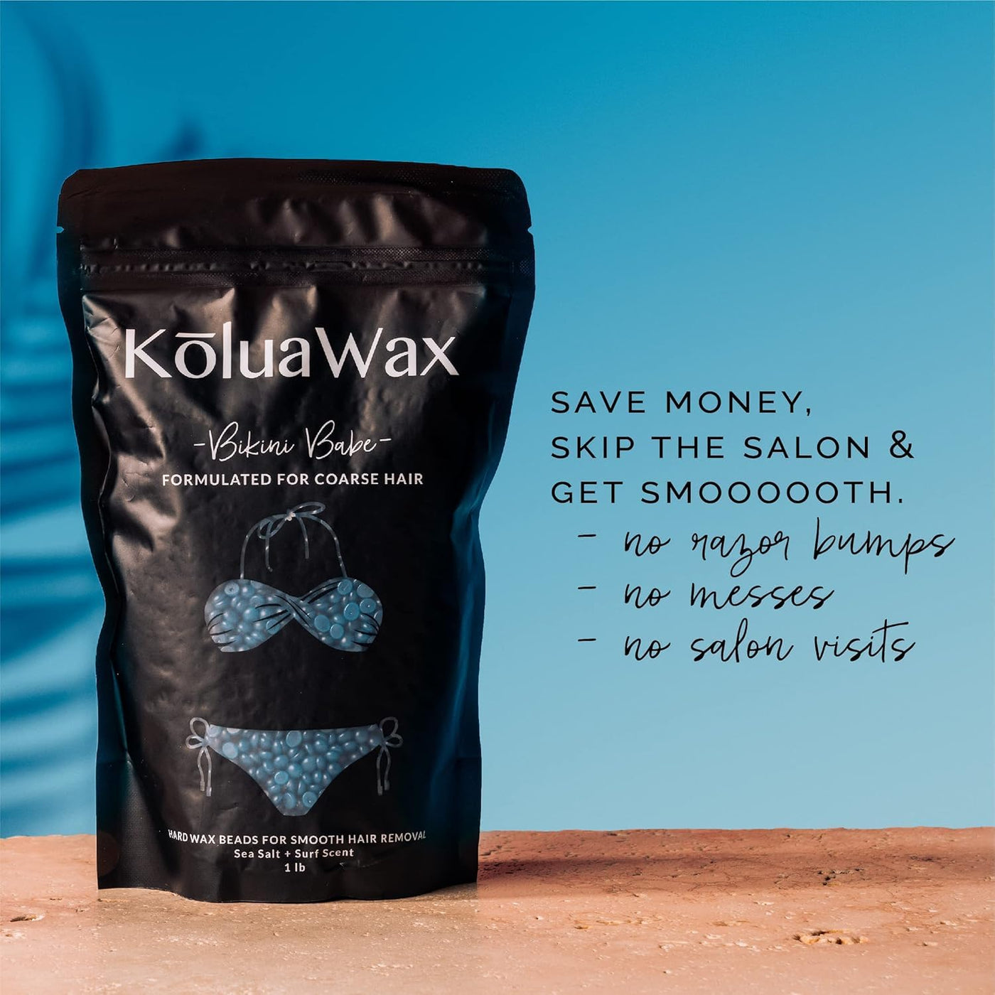 KoluaWax - Perlas de cera dura para la depilación \u2013 Fórmula pa...