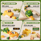 Rc Snake Eating Toys For Kids 6-12, 8 bloques magnéticos de tren de riel