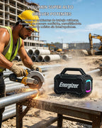 Energizer Altavoces Bluetooth al aire libre, altavoz inalámbrico portátil