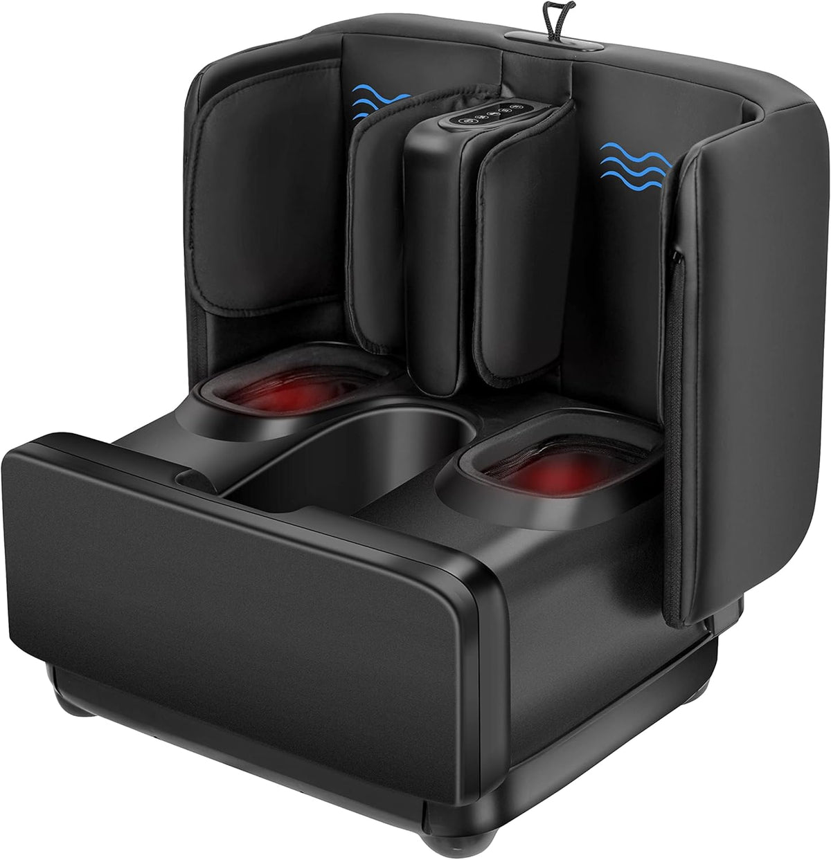 COMFIER Masajeador Shiatsu para pies y pantorrillas con calor, otomano 2 en