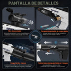 Rifle de juguete de espuma para adolescentes y adultos con 60 dardos y