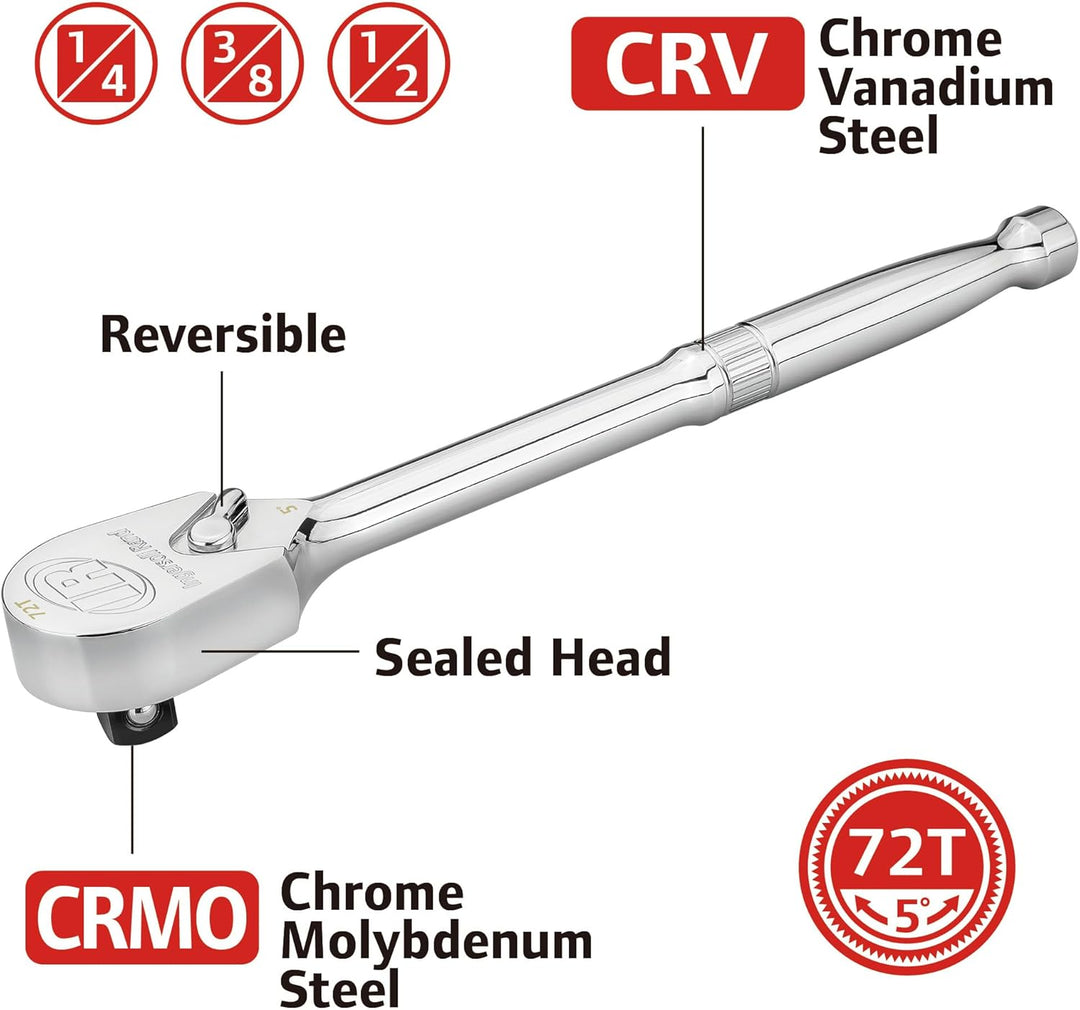 Ingersoll Rand Juego de Herramientas Maestro de Mecánica SAE\/Métri...