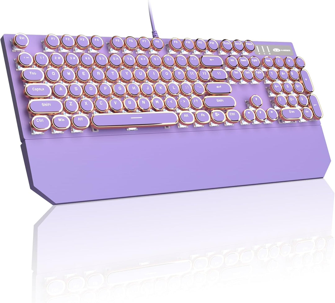 MageGee - Teclado mecánico estilo máquina de escribir para juegos r...