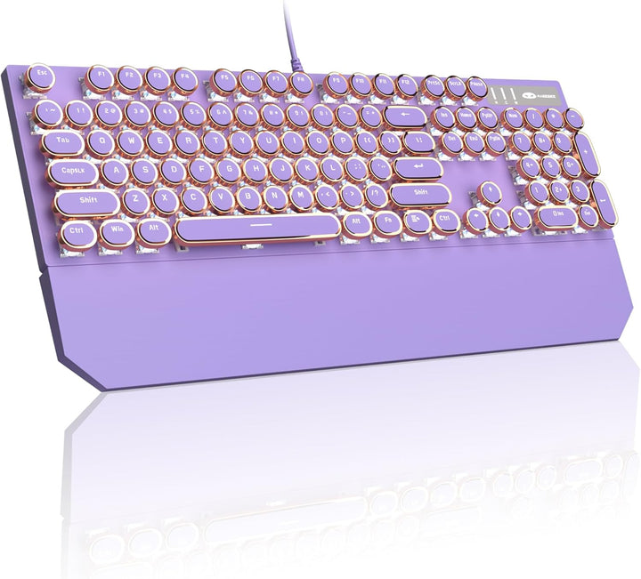 MageGee - Teclado mecánico estilo máquina de escribir para juegos r...