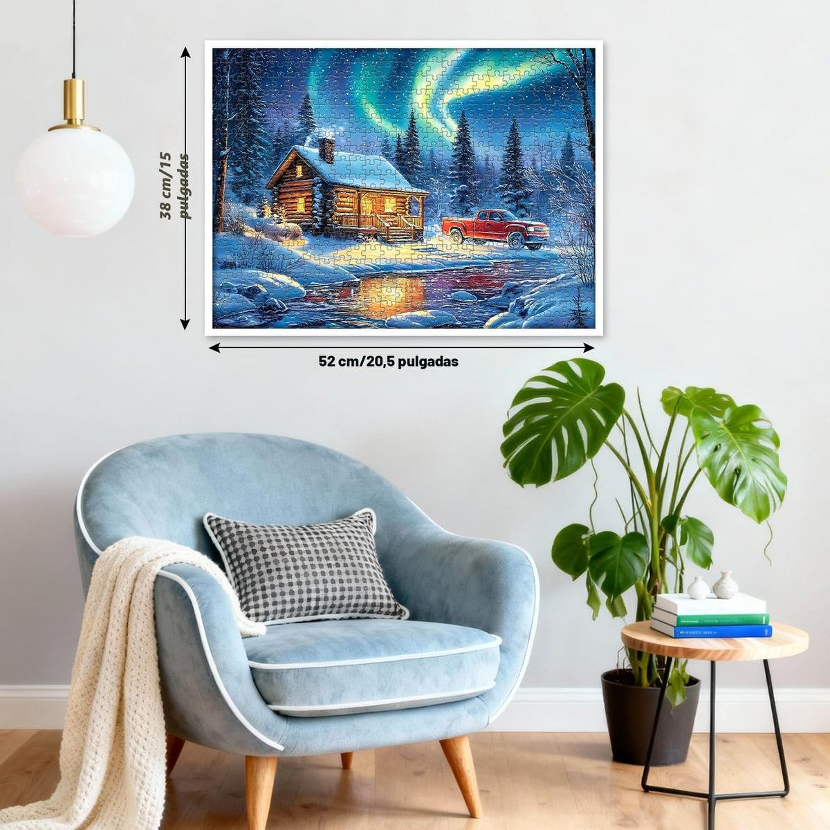 4 Packs 500 Piece Puzzles para Adults – 4 Seasonal Landscape Puzzle Set Scenic House & Nature Jigsaw Puzzle, Colorful Adult Jigsaw Puzzles para Stress Relief, Family Fun, Mindfulness & Gifts