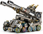 Rompecabezas de metal 3D para adultos, juego de construcción de rompecabezas de tanque, kit de modelo de metal 3D, rompecabezas de rompecabezas rompecabezas de bricolaje para aliviar el estrés, regalo para hombres de alta gama