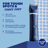 Dollar Shave Club | para tu recortadora corporal | Seguro para duch...