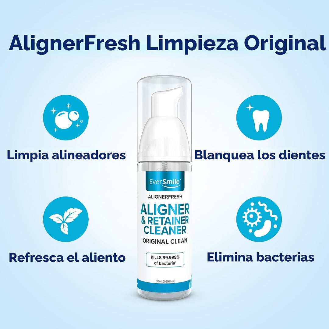 EverSmile AlignerFresh Original Clean Foam \u2013 Limpiador compati...