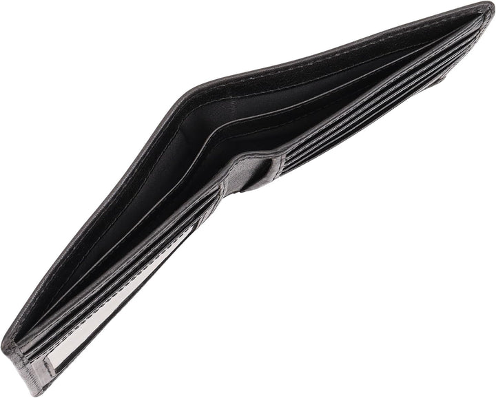 BOTANNER Cartera delgada plegable de cuero | Cuero genuino | Regalo...