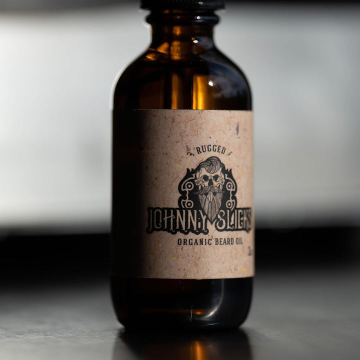 Johnny Slicks Aceite orgánico para barba | Hidrata, suaviza, promue...