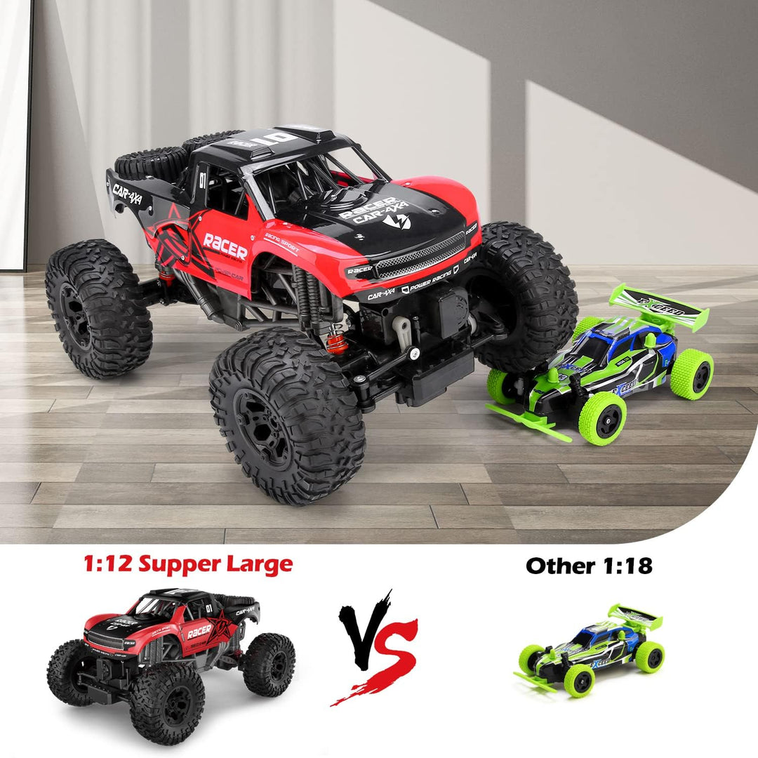 JONEALA Camiones RC 4x4 Todoterreno Impermeables - Coche de Control...