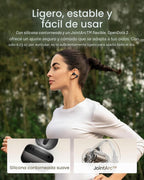 SHOKZ OpenDots 2 - Auriculares con clip de oreja abierta, color negro