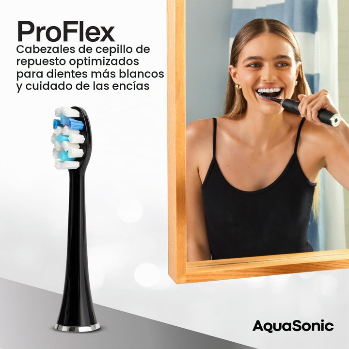 AquaSonic Cabezales de cepillo de repuesto originales Proflex | Ace...
