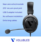 Auriculares de podcasting para grabación de podcasts en línea y
