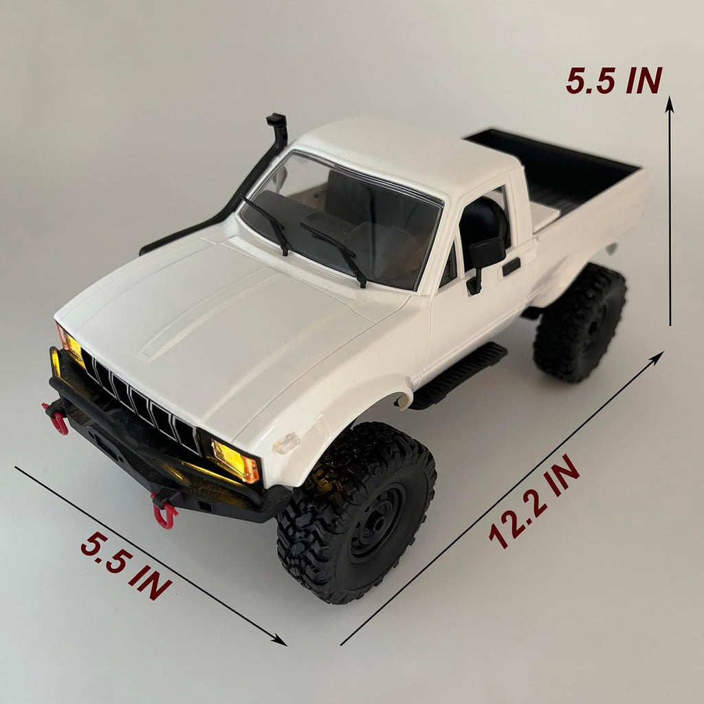HLSFWDRIVE WPL C24-1 RC Rock Crawler RC Truck 4x4 1/16 Scale All Terrain