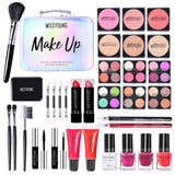 Wisnewth Kit de maquillaje todo en uno con estuche de almacenamient...