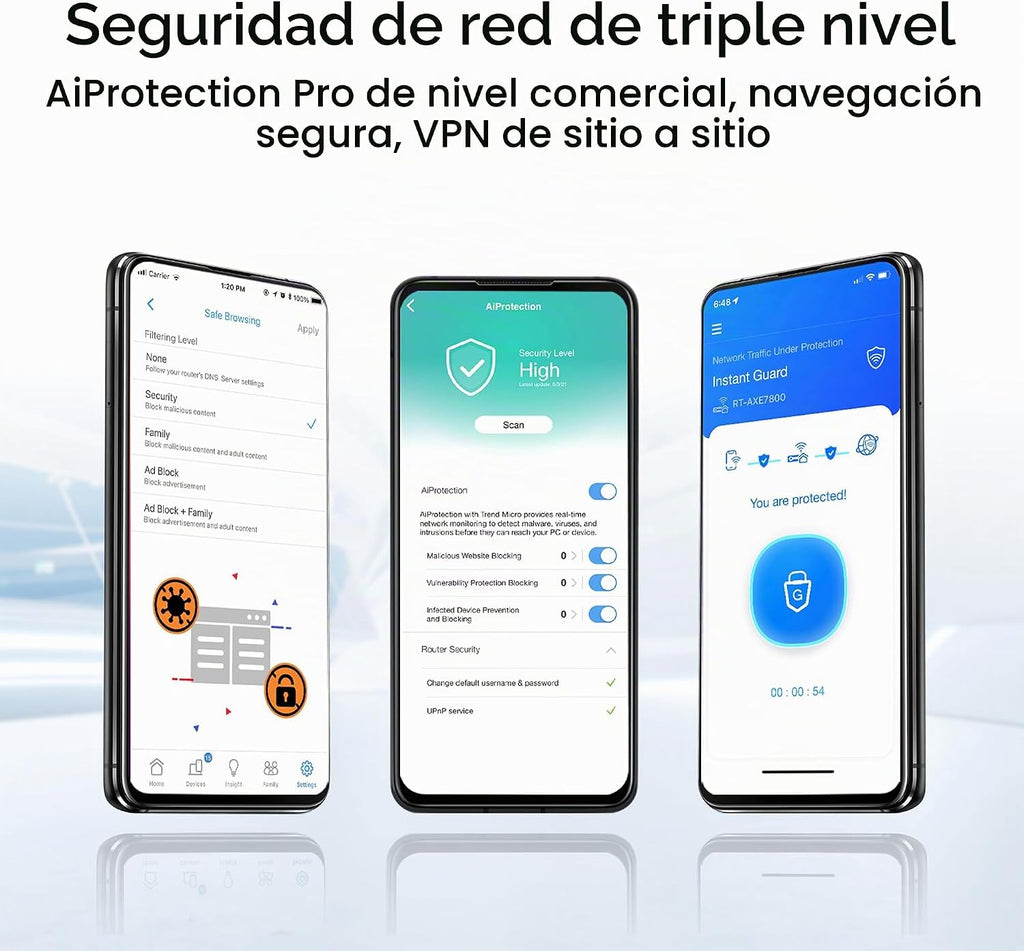 ASUS ZenWiFi BD4 Enrutador Mesh WiFi 7 - 2,450 pies cuadrados, 3.6 Gbps (1 paquete)