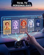 Robot inteligente de chat de automóvil AI, asistente activado por voz con personalidad personalizada, copiloto de conducción manos libres, uso en automóvil y hogar, robot compañero