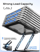JCZT Soporte Ajustable para Laptop de Escritorio, Elevador Plegable...