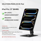 Hub de soporte magnético para iPad Pro de 13 pulgadas, estación de