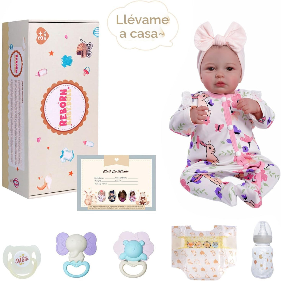 BABESIDE Reborn Baby Dolls - Muñeca realista de vinilo suave de 20...