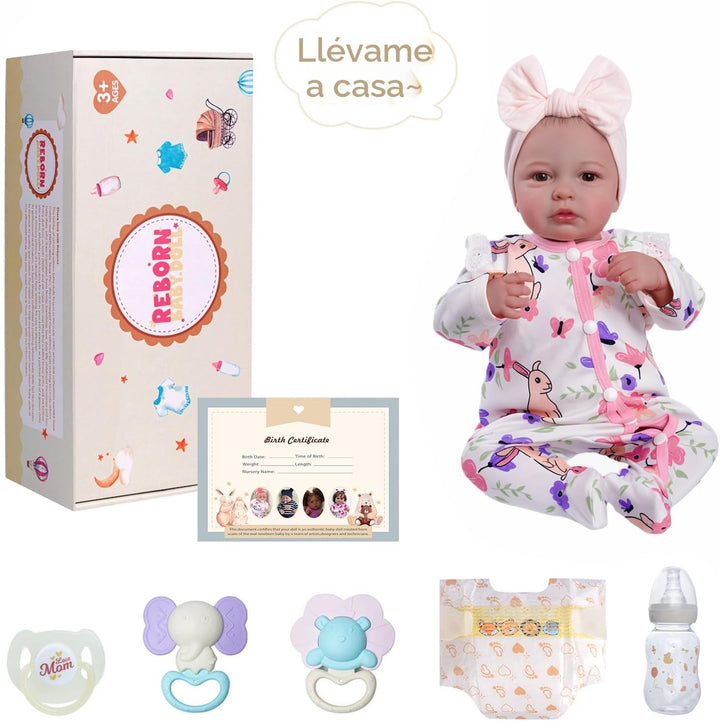 BABESIDE Reborn Baby Dolls - Muñeca realista de vinilo suave de 20...